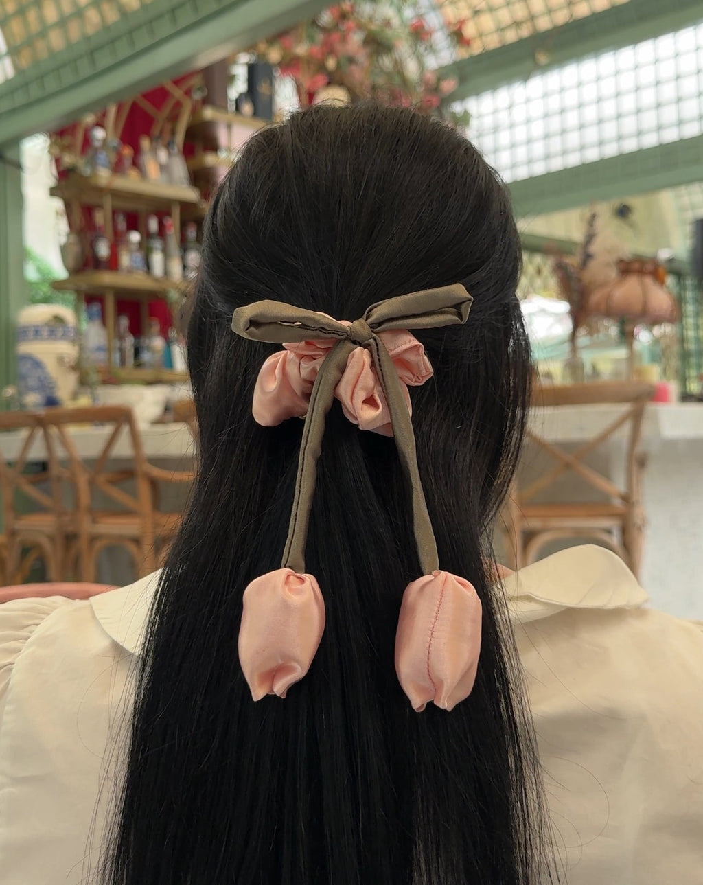 Scrunchie tulipán