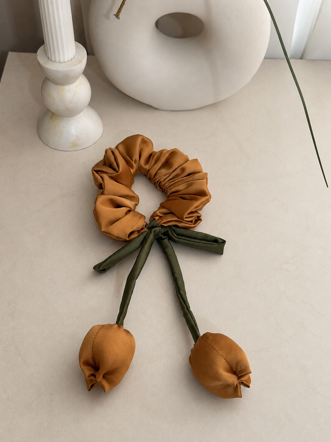 Scrunchie tulipán