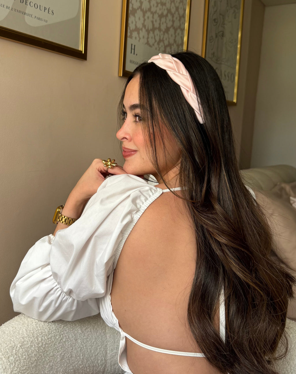 Diadema trenzada