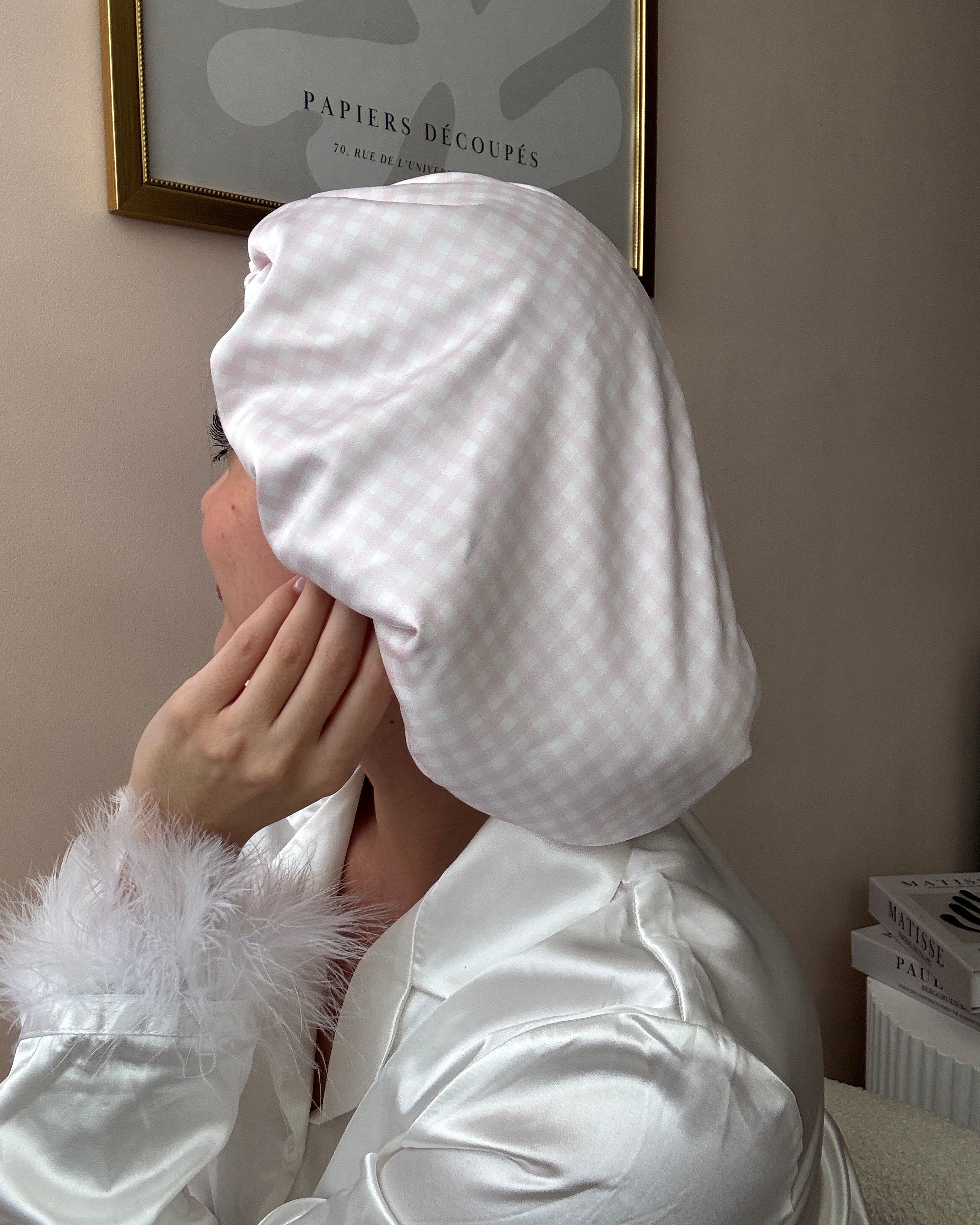 Gorro seda para dormir