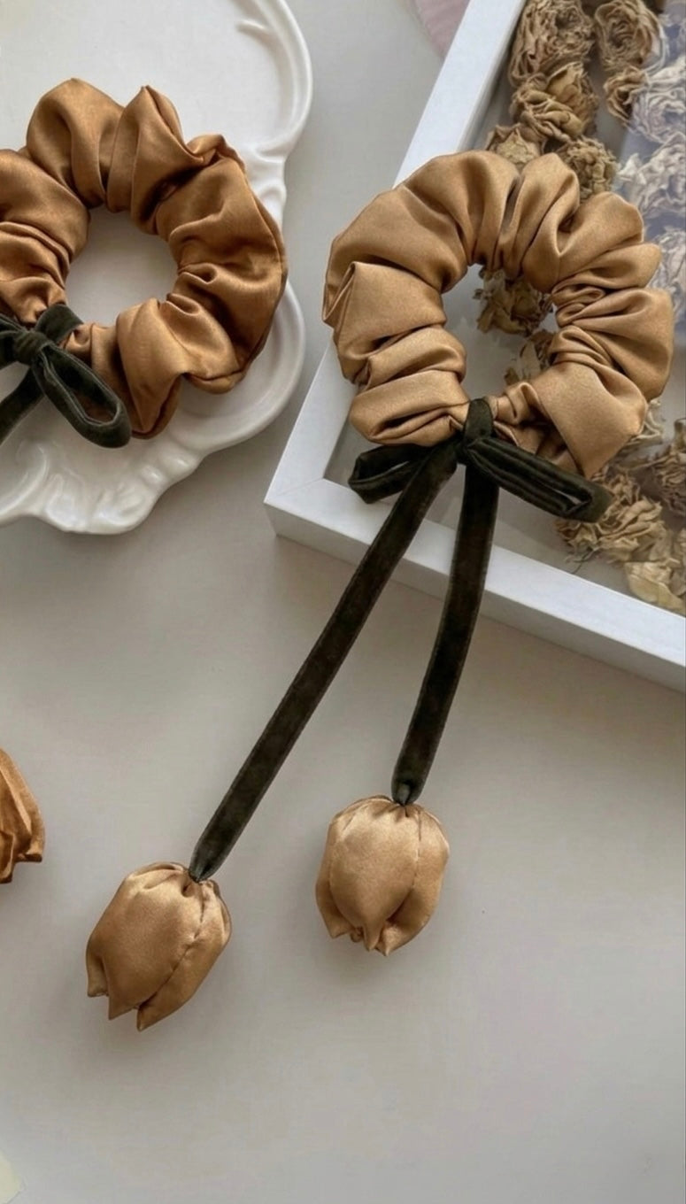 Scrunchie tulipán