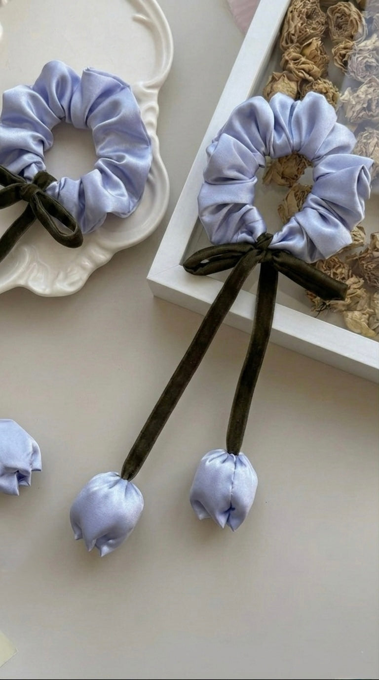 Scrunchie tulipán
