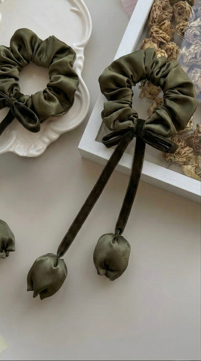 Scrunchie tulipán