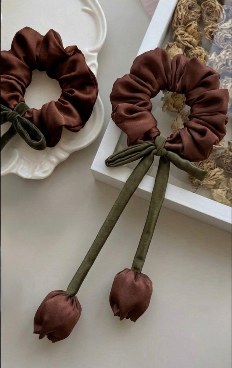 Scrunchie tulipán