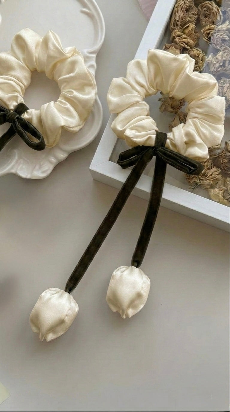 Scrunchie tulipán