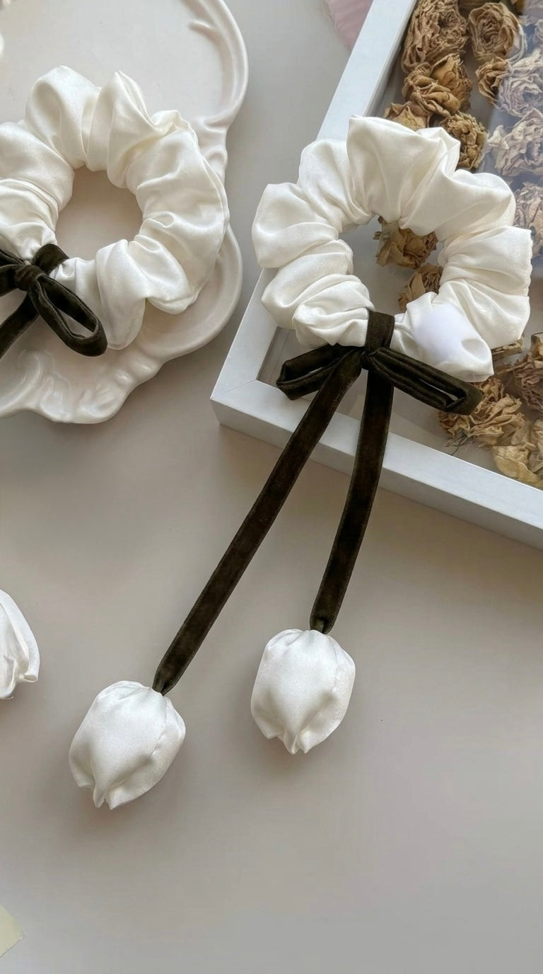 Scrunchie tulipán