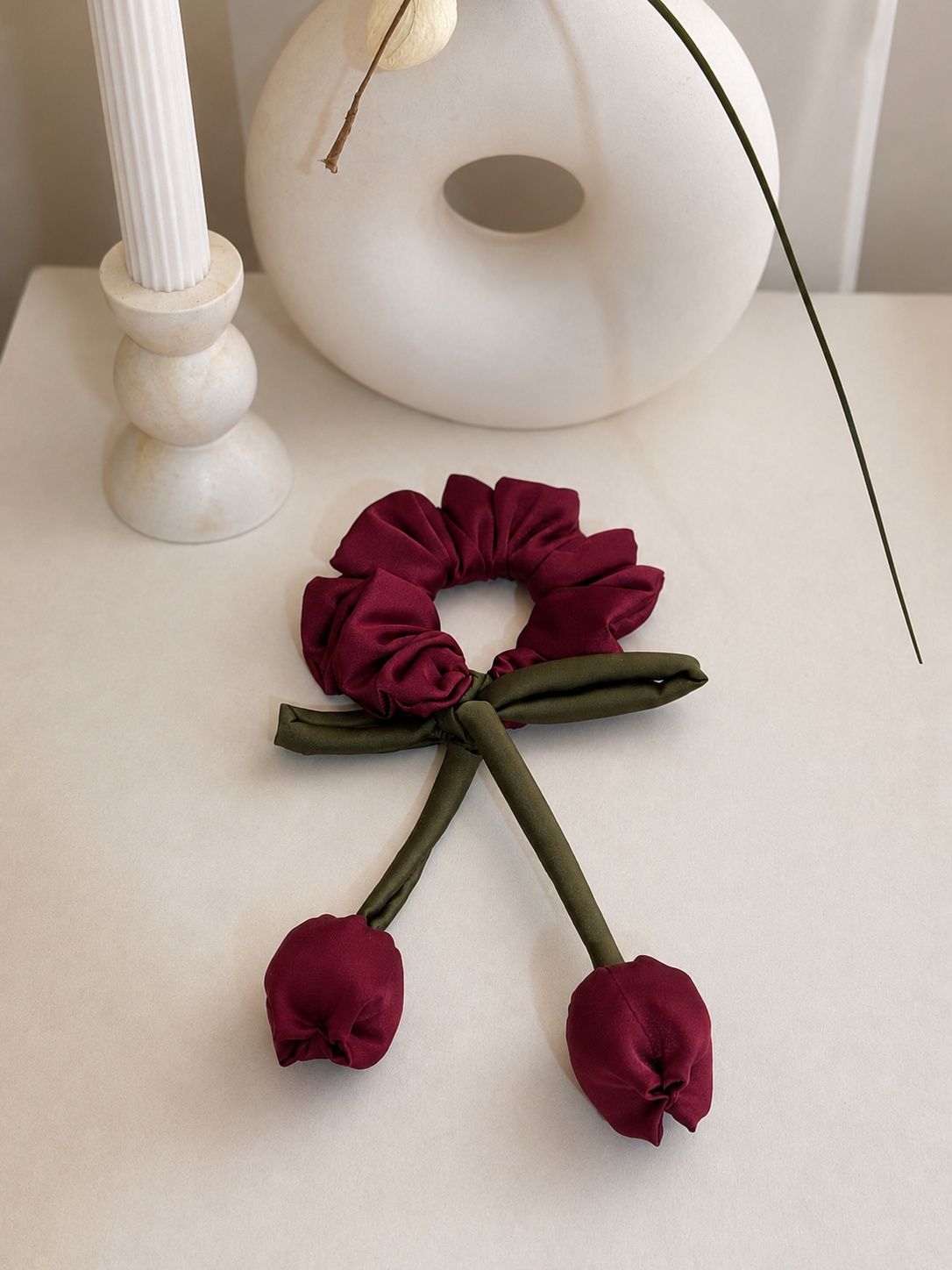 Scrunchie tulipán