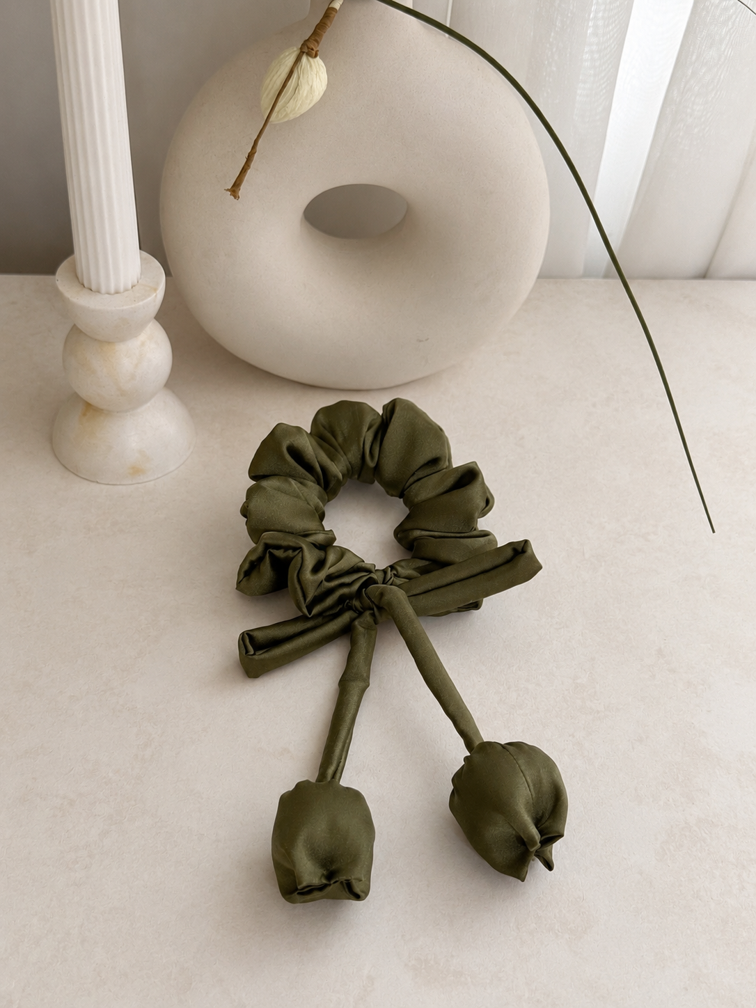 Scrunchie tulipán